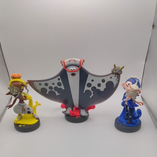 アミーボ amiibo スプラトゥーン すりみ連合 トリプルセット 箱無し