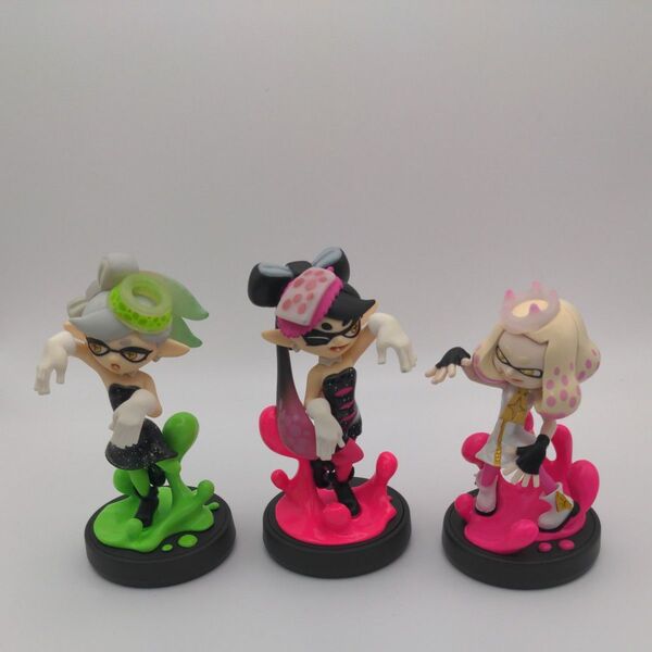スプラトゥーン amiibo トリプルセット アオリ ホタル ヒメ 箱無し