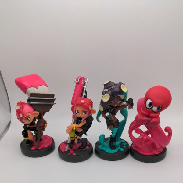 スプラトゥーン amiibo 4体セット 箱無し