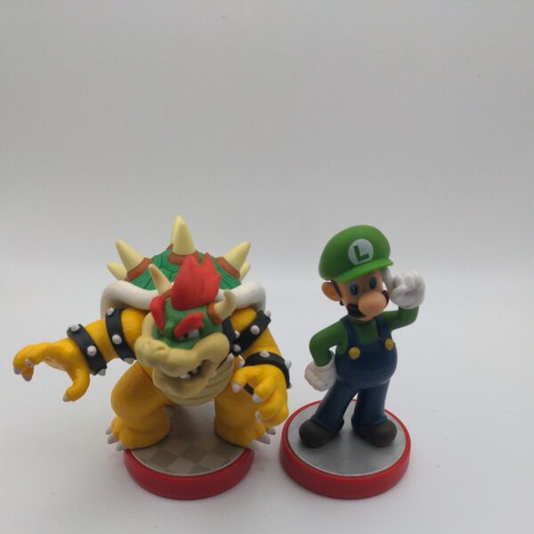 amiibo クッパ ルイージ 2個セット 箱無し
