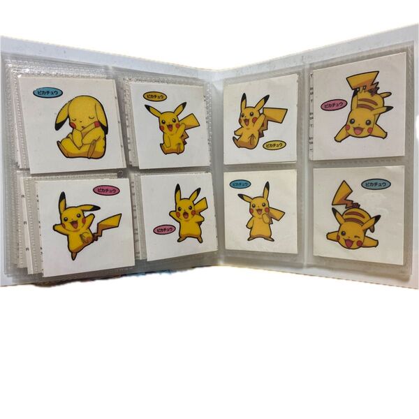デコキャラシール ピカチュウ ポケモンシールランダム8枚 第一パン シール