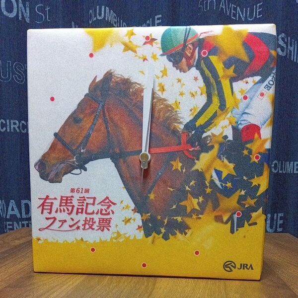 JRA 第61回有馬記念 ファン投票 販促グッズ 時計 オルフェーヴル