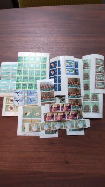 記念切手 まとめ売り(シートではなくバラのものです)147枚額面総額3220円