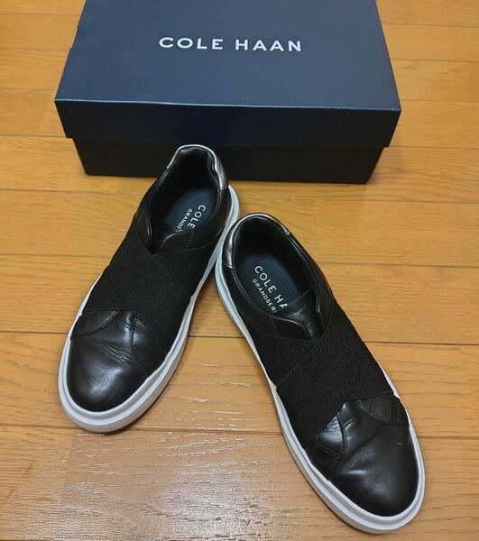 美品★COLE HAAN(コール ハーン)スリッポン スニーカー