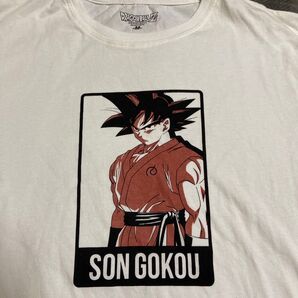 DRAGONBALL Z Tシャツ Mサイズ ホワイト 孫悟空