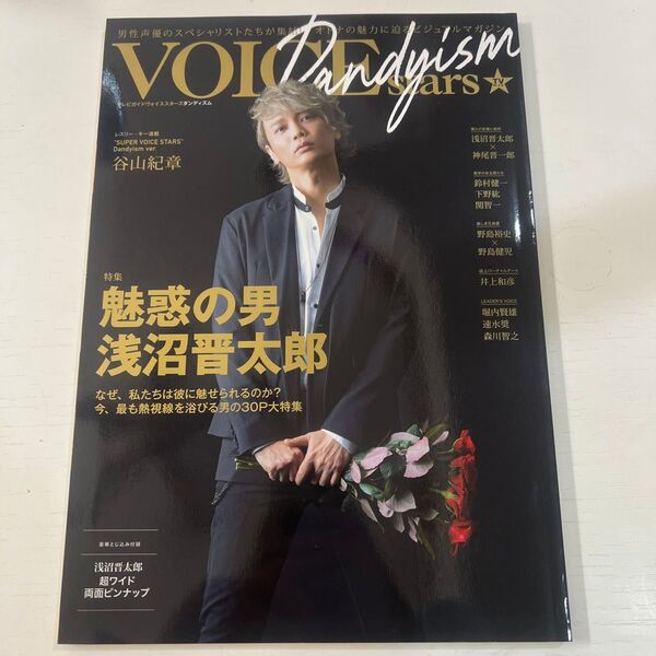 TVガイドVOICE stars Dandyism 特集魅惑の男浅沼晋太郎