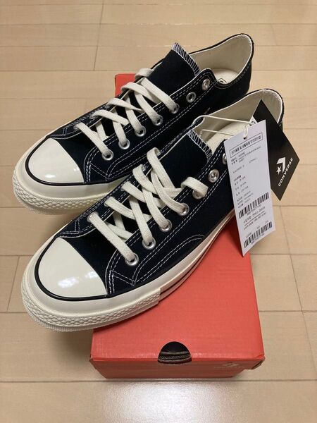 【※韓国限定】Converse CT70 ローカット黒 チャックテイラー27.5cm