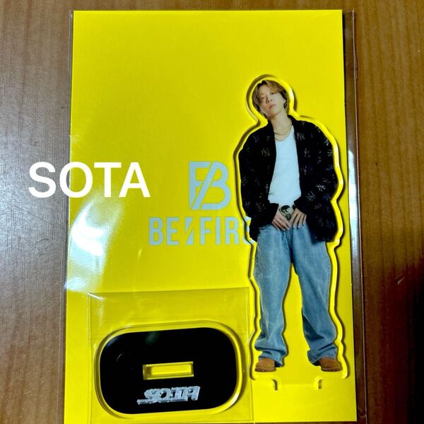新品 BE:FIRST SOTA GRIT アクスタ ソウタ ビーファースト BMSG