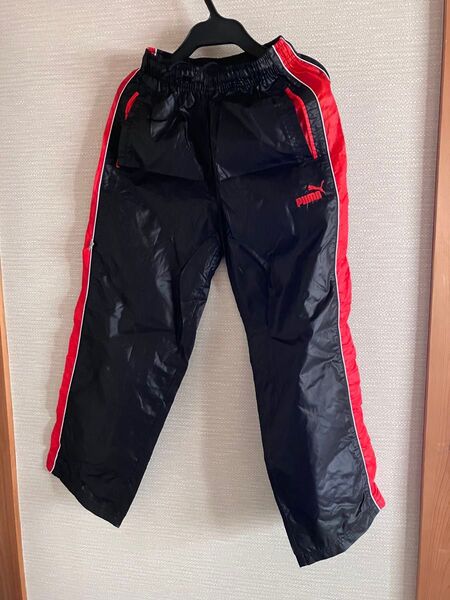 PUMA シャカシャカパンツ140 黒 ブラック スポーツ
