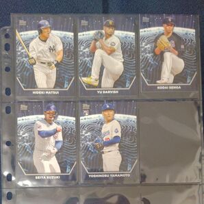 Topps Japan edition 2024 IR-1 4 5 6 8 インサートカード 5枚セット