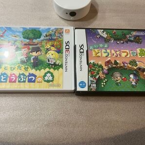 どうぶつの森2本とNFCカードリーダー通電確認済 3DS Nintendo ソフト