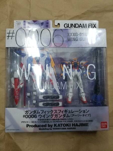 新品 GUNDAM FIX FIGURATION #0006 ウィング ガンダム アーリーアイプ GFF G.F.F. W XXXG-01W Wing Gundam figure ヒイロユイ フィギュア