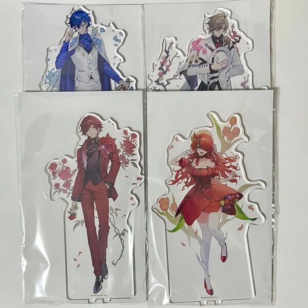 にじさんじ アクリルスタンド アクスタ アニメイトカフェ アニカフェ エデン組 レイン オリバー レオス ローレン セット まとめ
