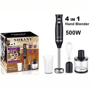 新品未開封 SOKANY ハンドブレンダーセット 4-in-1