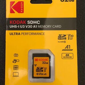 新品未開封 kodak SDカード32GB高速