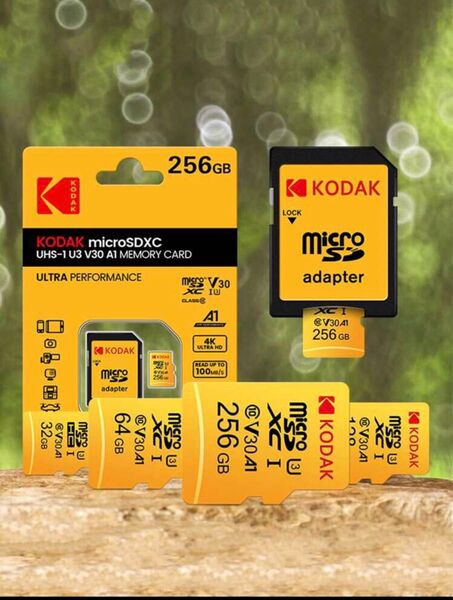 新品未開封 KODAK マイクロSDカード256gb高速