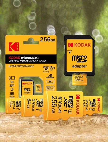 新品未開封 KODAK microSDカード256gb高速