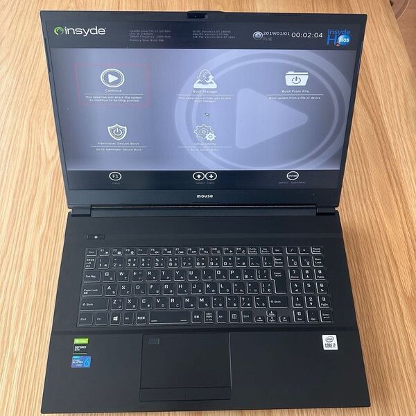 美品 ゲーミング ノートパソコン i7-10750H GTX 1650 8GB ジャンク NH77DBQ K7-i7CMLBB-A