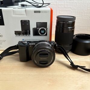 SONY α5000 標準ズーム、望遠ズームレンズセット