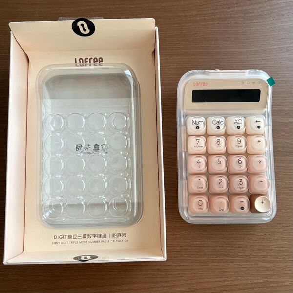 【美品】Lofree 電卓 家計管理 韓国 電卓