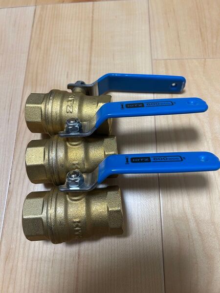 25A KITZ ボールバルブ 3個セット