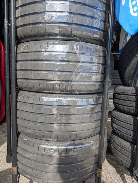 「ほぼ新品」2本 245/45R18 ADVAN YOKOHAMA V107 2025年製 その2