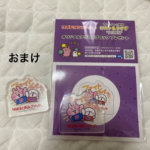 カナヘイの小動物 ピスケ&うさアクリルブロック