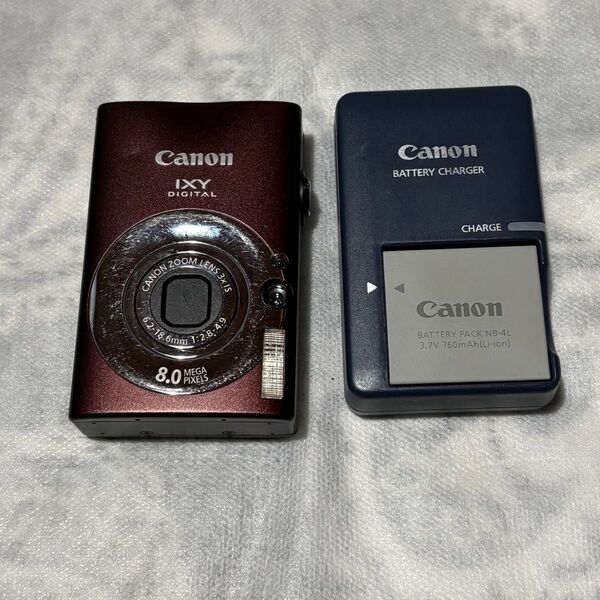 Canon IXY DIGITAL 20IS デジタルカメラ バッテリーチャージャーセット