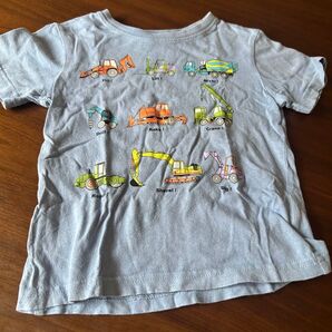 Tシャツ 半袖 半袖Tシャツ 乗り物 男の子 ビームスミニ 100