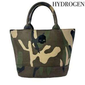 HYDROGEN ハイドロゲン カモフラージュ ドクロ トートバッグ レディース