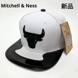 M500 新品 Mitchell & Ness キャップ 帽子 NBA シカゴブルズ フリーサイズ メンズ レディース