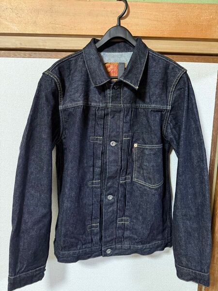 TCB JEANS & CO. S40's Jacket 14oz 40 希少赤タブ 大戦モデル TCBジーンズ デニム