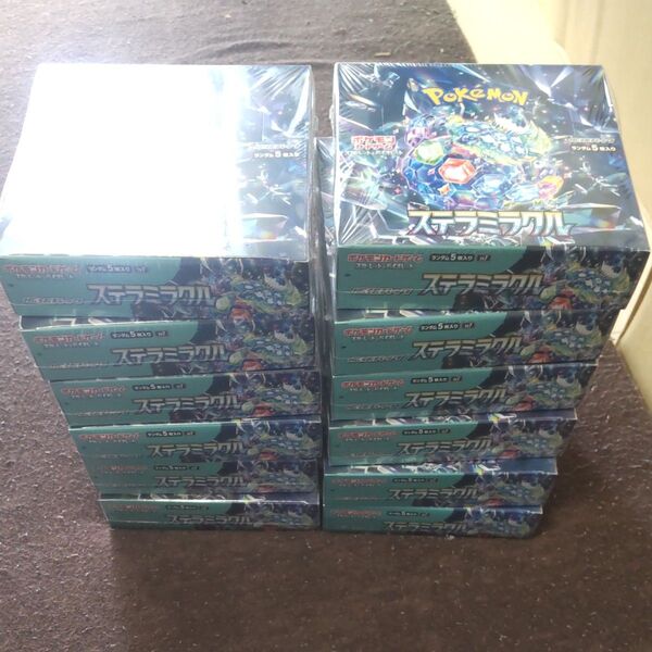 ポケモンカード ステラミラクル 12box シュリンク付き