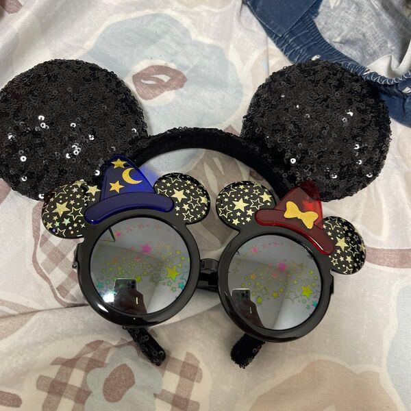 ディズニー スパンコール カチューシャ ディズニー サングラス
