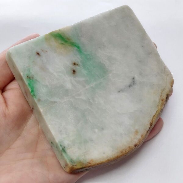 ミャンマー産 本翡翠 原石 A貨 371g No.204