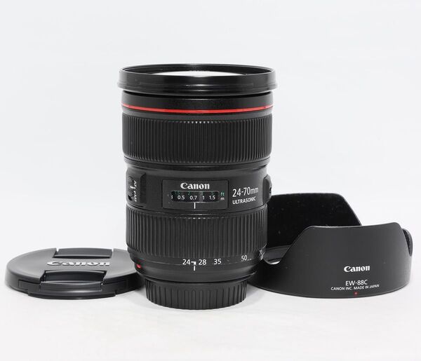 キヤノン EF24-70mm F2.8L II USM やや難あり 実用品