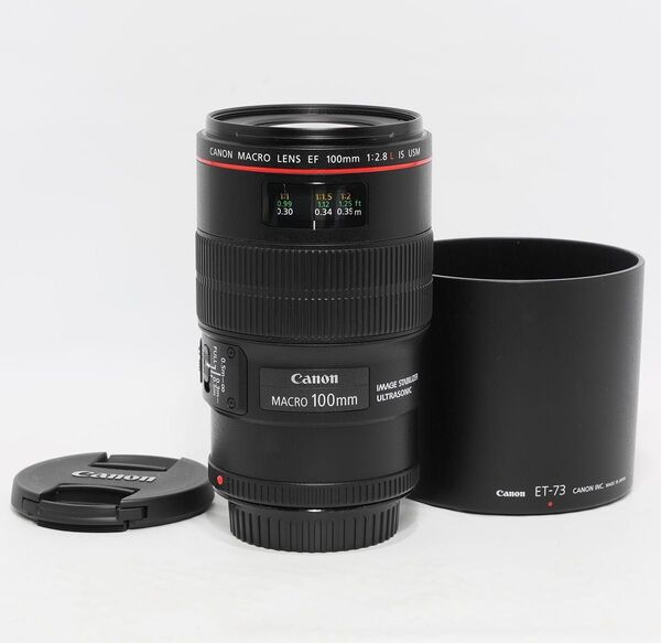 キヤノン EF100mm F2.8Lマクロ IS USM 良品