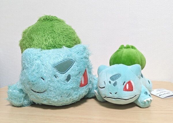 ポケットモンスター☆フシギダネ☆2種☆もふぐっと くつろぎタイムぬいぐるみ&くつろぎタイムぬいぐるみ ポケモン ぬいぐるみ