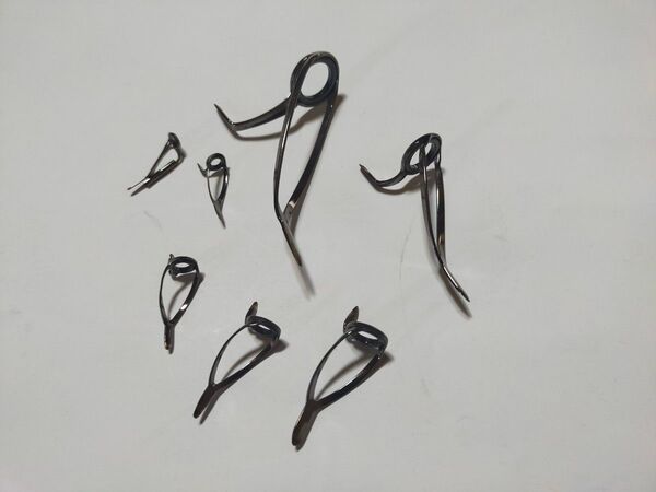LC型 ガイドセット 7本 色ガンメタ 20# 16# 12# 10# 8# 6# トップガイド2.0 6# 新品未使用