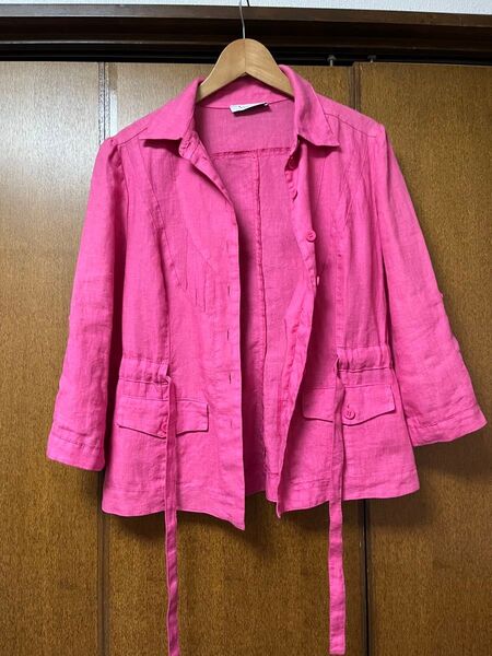 VERONICA Made in Italy 麻100% ジャケット 美品