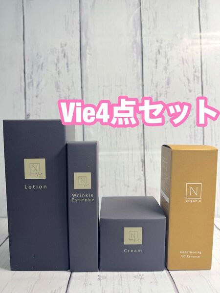 Norganic Vie セット エヌオーガニック モイストリッチローション コンディショニングVCエッセンス リンクルパック