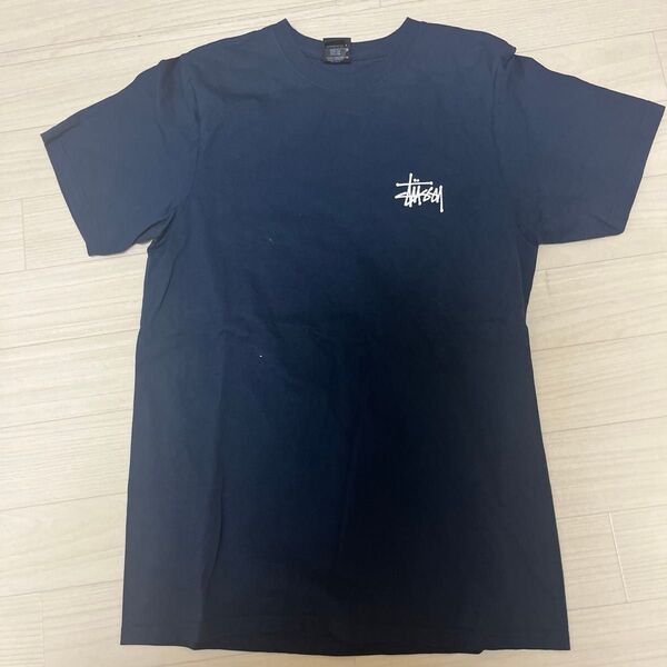 STUSSY Tシャツ ネイビー