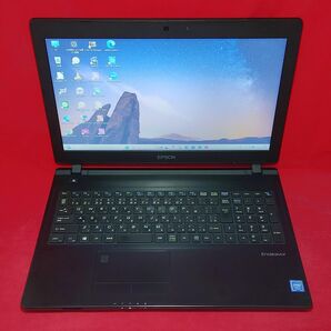 EPSON Endeavor NJ4300E 指紋認証 最新Windows11 初期設定済み 届いてすぐ使える