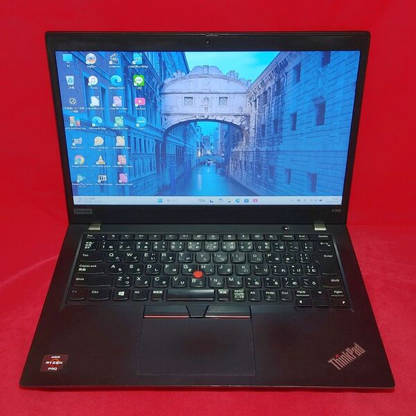 Lenovo ThinkPad X395 Ryzen5/16GB/SSD 初期設定済みで届いてすぐに使える!