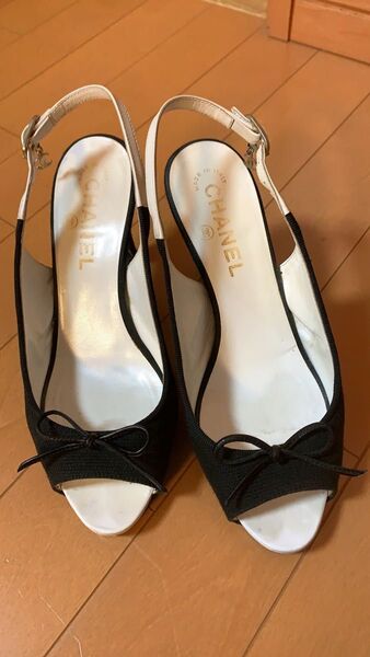 CHANELミュール 希少 チャーム付き 早い者勝ち 37サイズ