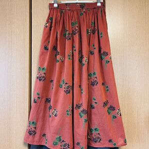 CRAFT STANDARD BOUTIQUE インド綿 ロングスカート