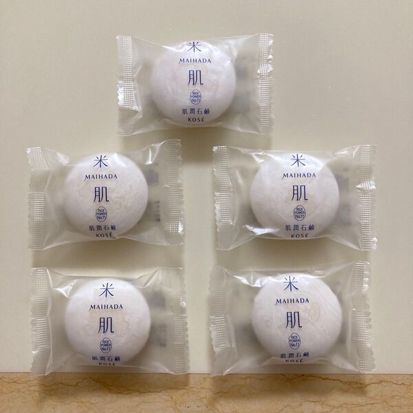 米肌 肌潤石鹸15g×5 マイハダ KOSE