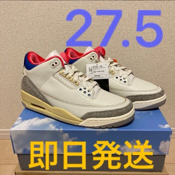 NIKE AIR JORDAN 3 SEOUL IB1482-100 27.5
