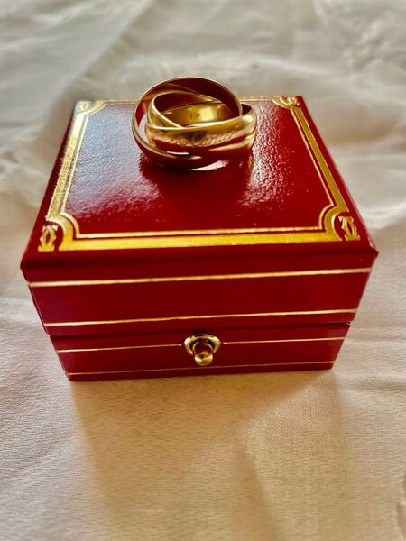 Cartier トリニティリング クラシック 9号 K18