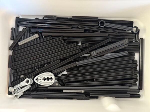 100g レゴ テクニック 軸パーツ ブラック オールドパーツ